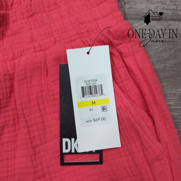 DKNY Pull On Casual Pants Size M - Picture 2 of 6